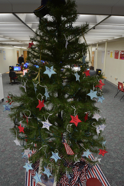 Before Thanksgiving, WCHS gets in the Christmas spirit with the Giving Tree. 