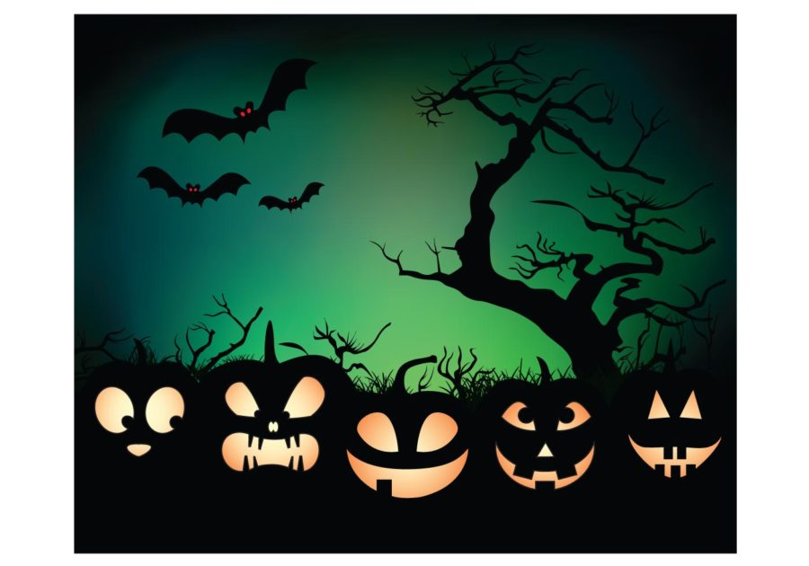 halloween-night-background-vector